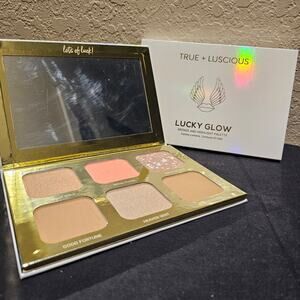 Glow Makeup Bronze Highlight Palette True + Luscious Lucky Glow New Radiant